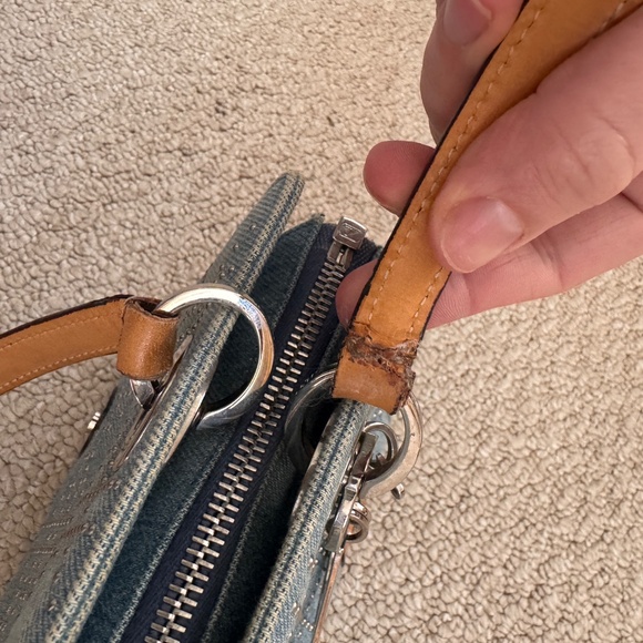 Dior Lady Dior West East Denim studded - Picture 14 of 17